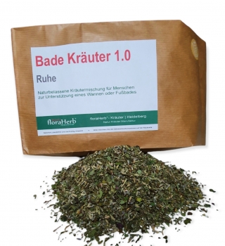 Bade Kräuter, Menschen 1.0, "Ruhe", mit Lavendel & Melisse, 250g (42 € pro 1kg)